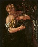  Paolo  Veronese Lucretia Stabbing Herself Germany oil painting reproduction